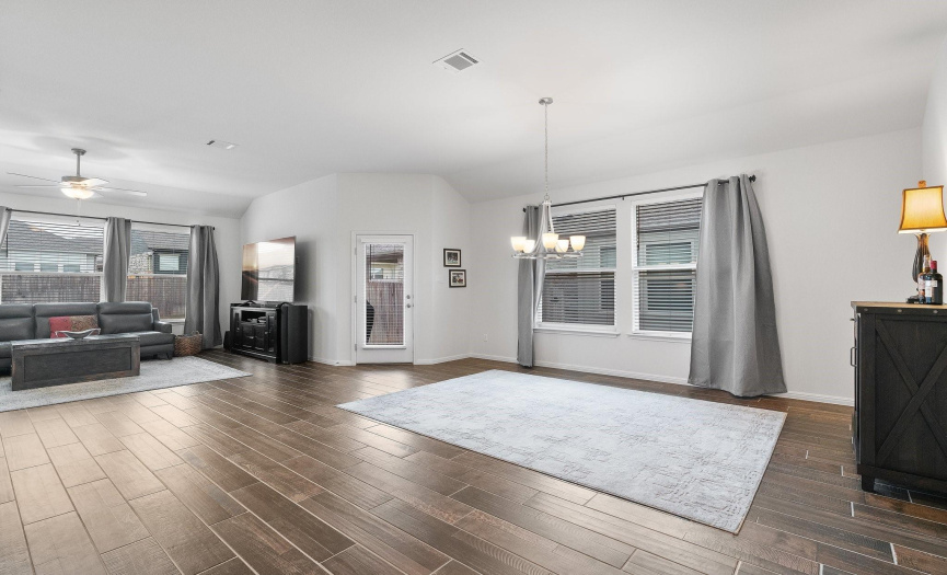 Enjoy the open concept layout, perfect for connecting with family and friends.