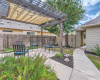 Primary yard area is a tranquil courtyard!