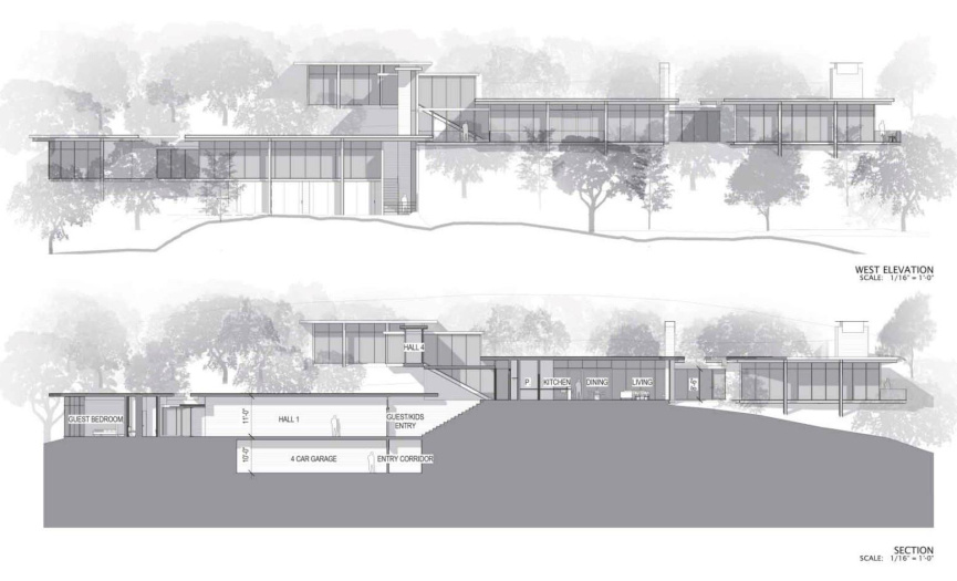Plans designed by the renowned architect, Tom Kundig