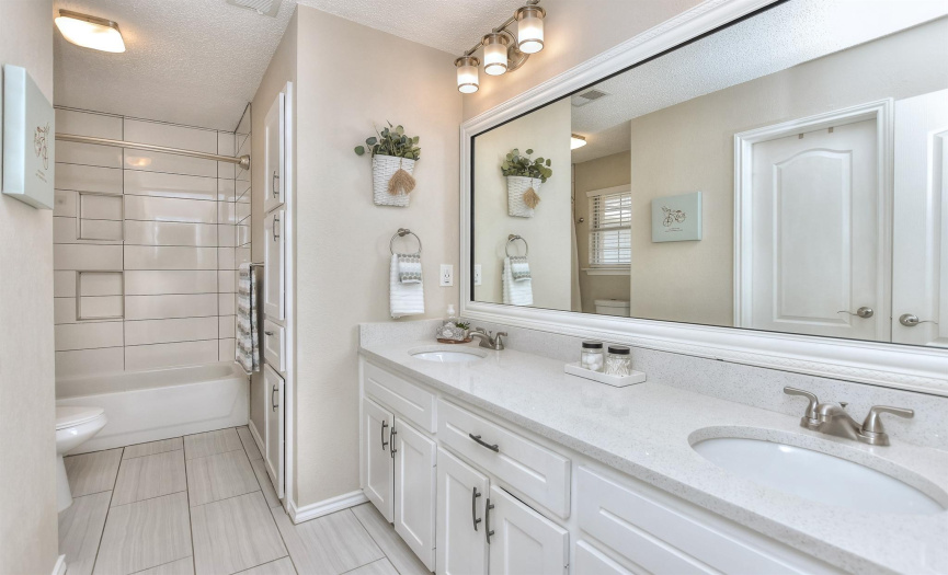 Primary bathroom; Pristine condition throughout the entire home