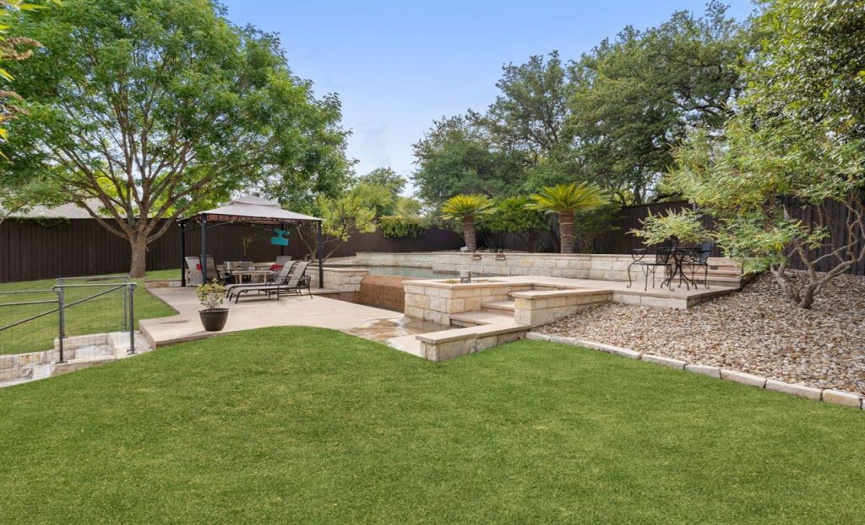 If you're a fan of outdoor entertaining, this backyard is tailor-made for you. Imagine hosting summer barbecues, birthday celebrations, or casual get-togethers with friends and family. 