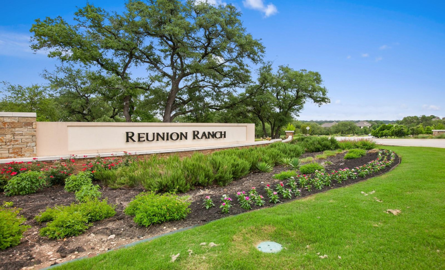 Welcome to Reunion Ranch!