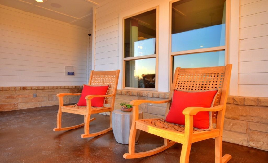 Front Porch[Disclaimer: Furniture may vary slightly from that pictured in photo.]