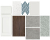 Color selections for actual home.
