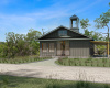 Rendering of potential hilltop use for a party barn