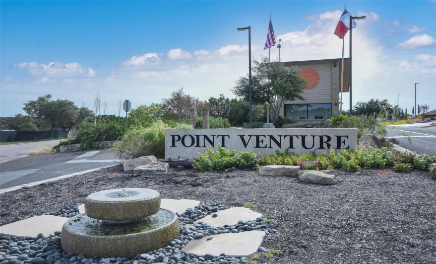 Point Venture entrance