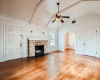 1307 W 12th family room/fireplace