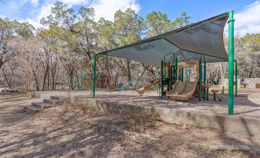 Another view of the playground at Geronimo Park