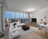 Virtually staged living/dining 