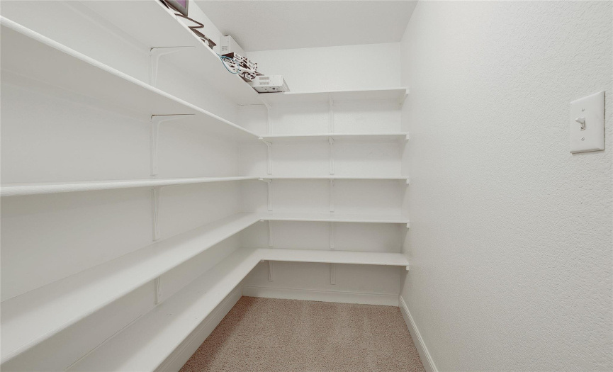 Large Storage closet for Bonus/Flex Room
