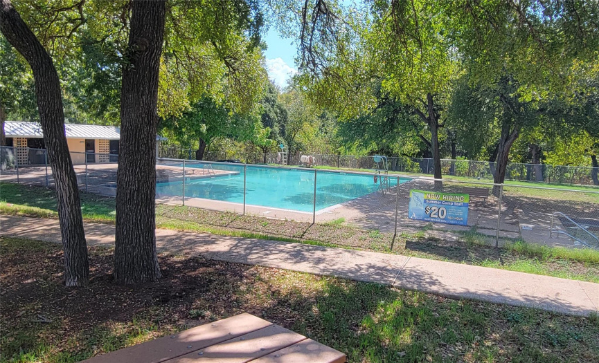 The swimming pool at Dottie Jordan city park