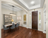 Enter directly to the large and open formal dining room