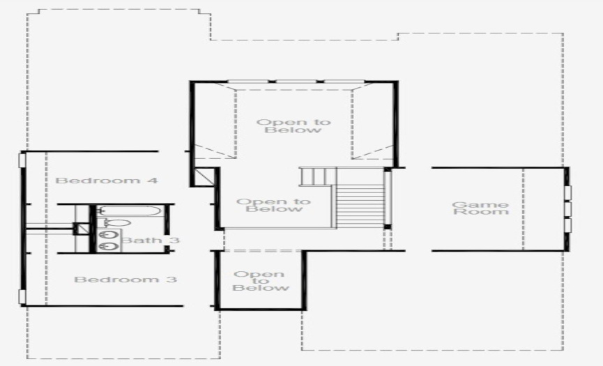 Second floor diagram