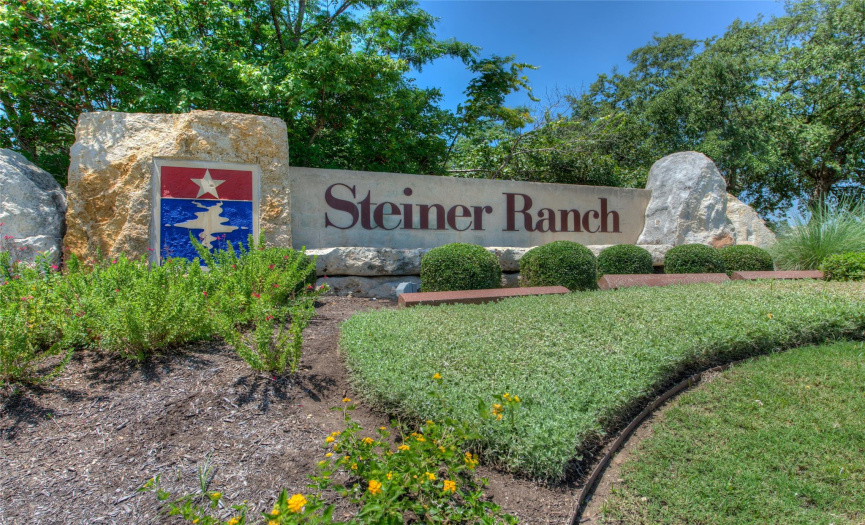 Welcome to Award-Winning Steiner Ranch, also known as 