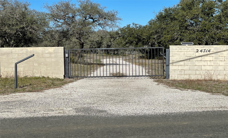 Front Entry Gate