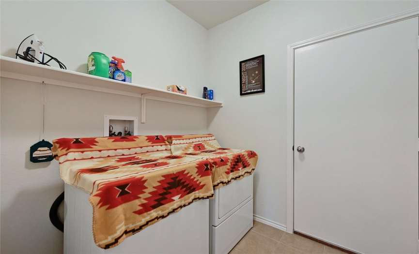 Spacious Laundry Room! YES!