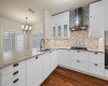 This kitchen has been completely redone and updated; it's fabulous!