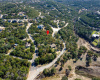 Aerial image taken from the area between the Bar K Ranch Park and the lot.