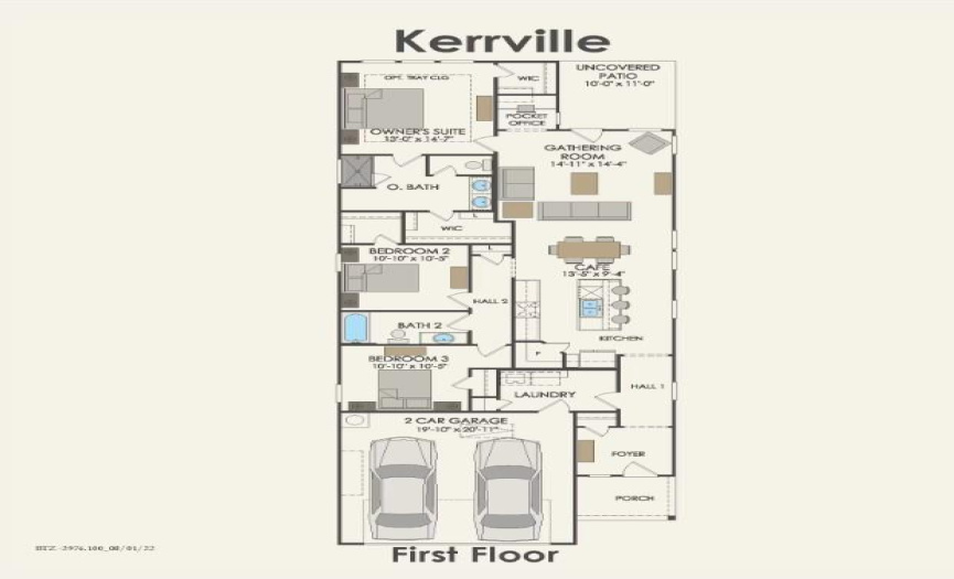 Pulte Homes, Kerrville floor plan