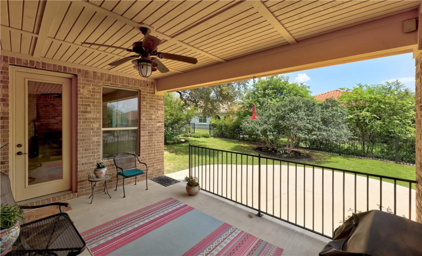 Large multi-level patio in back has unlimited potential
