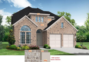 Exterior rendering- note selections for 1406 Cardinal at the bottom.