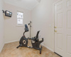 Exercise room that leads to garage. You can also make it a craft room, storage space,...endless possibilities. 
