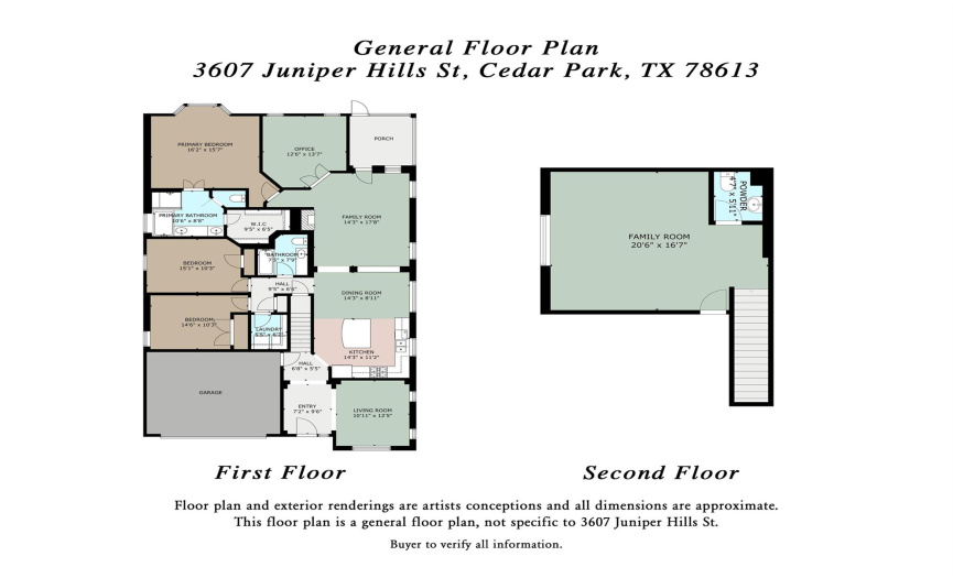 3607 Juniper Hills ST, Cedar Park, Texas 78613, 3 Bedrooms Bedrooms, ,2 BathroomsBathrooms,Residential,For Sale,Juniper Hills,ACT3313557