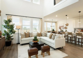 Photo of Landsea model home with same floor plan, not of actual home listed.
