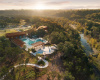 Aerial of Wolf Ranch New Amenity Center and River Camp