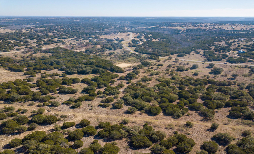 Looking form NW corner to the SE over tract.  See rolling Hill country of Texas