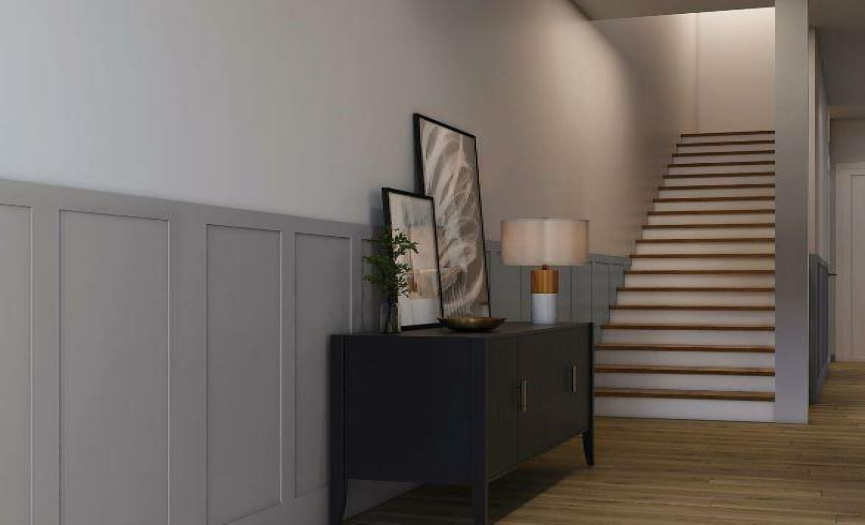 Foyer -Photo is a Rendering.  Please contact On-Site for any questions or information.