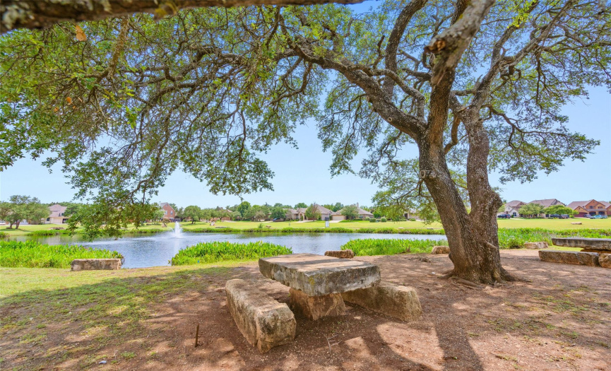 The Crystal Falls HOA embraces the serene hill country beauty. 