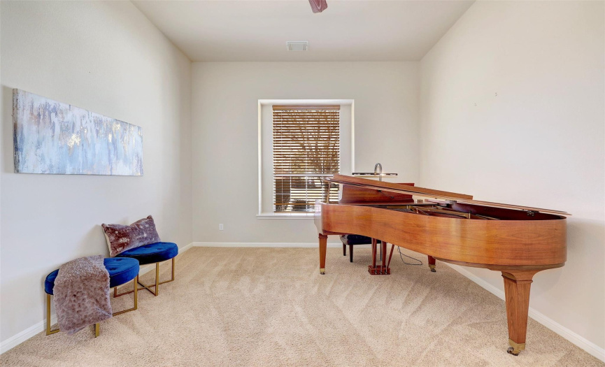 Bonus room- Currently home to a baby grand piano. Want to keep it? Let's talk! 