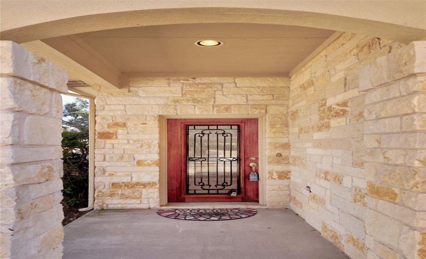 Regal front entry.