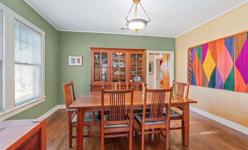 Spacious formal dining room 