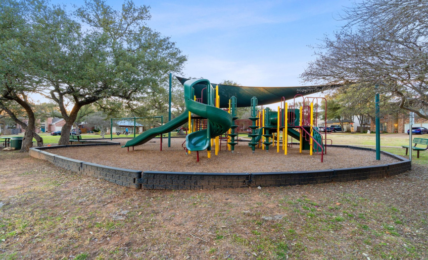 Wildflower Park features a playground and open space just a few blocks away.