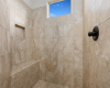 Primary Bath - Walk-in Shower with seat.