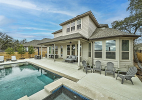 Stunning two-story home featuring a custom-built backyard retreat!