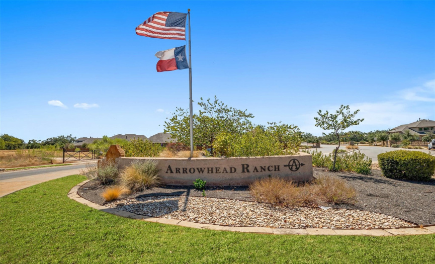Arrowhead Ranch is located in a prime Hill Country location in Dripping Springs.