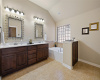 Primary bath - dual vanities and sinks with tons of storage