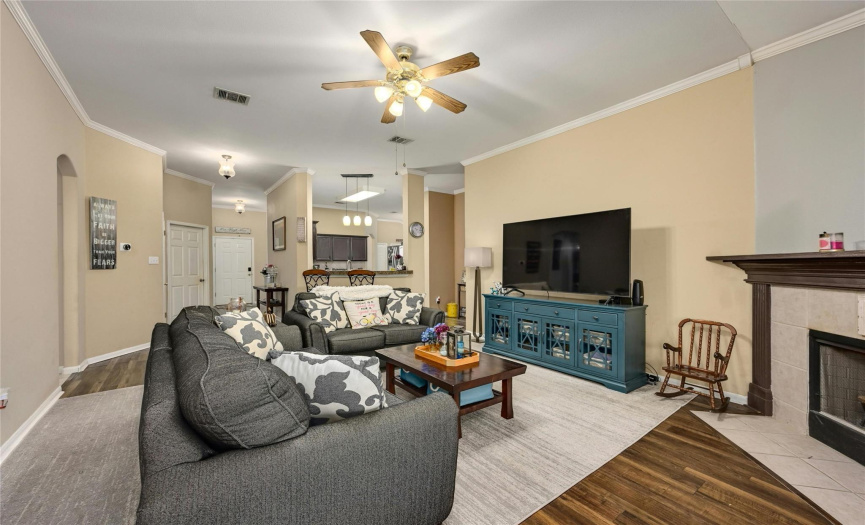 Everyone will love gathering here for TV, movies, conversation, games and relaxing.
