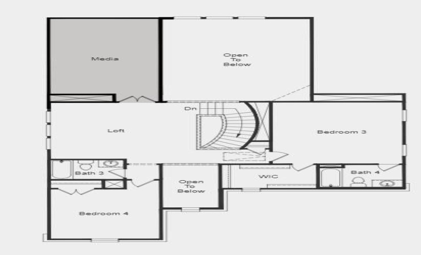 Structural options added include: Study, gourmet kitchen, bay window at primary suite, slide in tub at primary bathroom and media room.