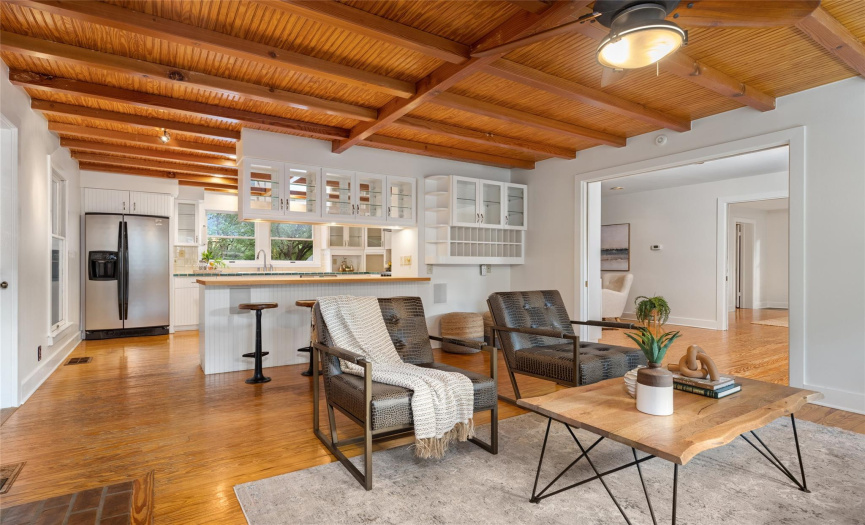 Originally built in 1974 by well-known Westlake builder Jim Fontaine, this residence is not restricted by an HOA.  It is also part of the City of Westlake Hills with the corresponding city services.  This home is also zoned to Eanes ISD, with a school bus stop nearby.   