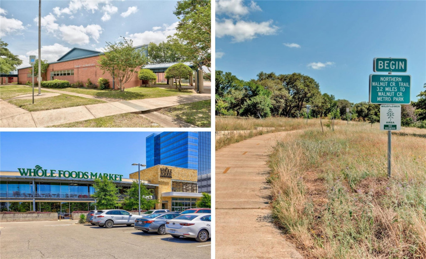 This artistic home is ideally located with easy access to Mopac, the Apple campus, nearby restaurants and shopping, the 40 acre Yett Creek Neighborhood Park, Balcones District Park, the Milwood Branch of the Austin Public Library, and Metro Rail Park and Ride. 