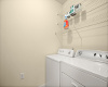 Refresh in the guest bathroom, offering convenience and functionality for visitors and residents alike.