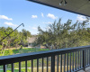 The upper balcony overlooks the neighborhood and Hill Country. 