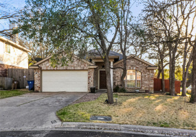 Home offers a lot of curb appeal with a large corner lot. 