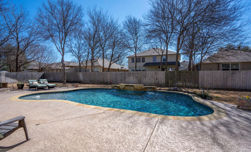 Gorgeous pool just in time for summer.