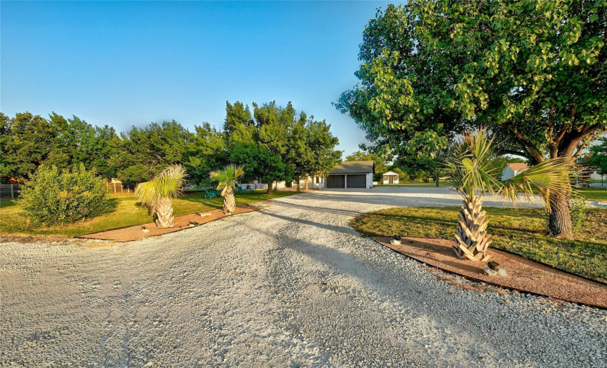 The lot is very impressive given how much space is in front and behind the home. There really is ample parking for whatever your needs could possibly be.