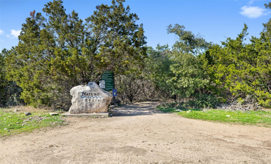 River Place offers almost six miles of hiking trails that meander through the neighborhood.